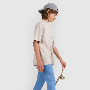 Camisetas de Verano de Algodón/Fibra de Bambú Hechas a Medida para Niños, Logotipo Personalizado, Transpirables y Ecológicas, Precio al por Mayor - Product Image 4