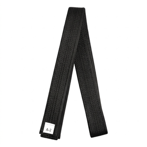 Ceinture noire de BJJ pour adultes, jeunes et unisexe, équipement d'arts martiaux, ceinture de BJJ de qualité supérieure - Product Image 2