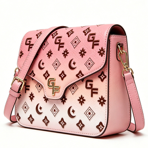 Custom New Fashion Women's Underarm <b>Bag</b> Single <b>Strap</b> with Metal Logo Decoration PU Material Wholesale Supply - Product Image 4