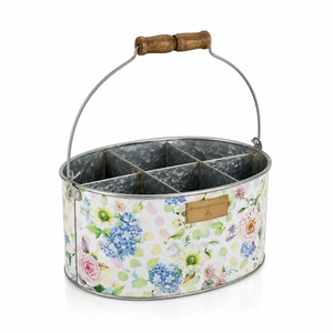Ensemble de 3 jardinières en métal galvanisé style vintage pour la maison et le jardin - Product Image 6
