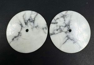 หน้าปัดนาฬิกา A K Gems Natural Howlite ขนาด 28.50 มม. หนา 0.70 มม. รูตรงกลาง 2 มม. บริการทำแม่พิมพ์หินแบบกำหนดเองจากราชสถาน สำหรับนาฬิกาอัตโนมัติ - Product Image 5