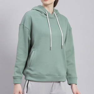 Sudadera con Capucha de Algodón Tejido Transpirable, Estilo Otoñal, Sudadera con Capucha para Mujer, Moda Femenina, Ropa de Invierno - Product Image 3