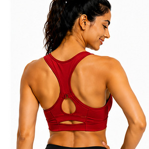 Custom Women Seamless Sports Bra High <b>Support</b> Yoga Fitness <b>Crop</b> <b>Top</b> Breathable Workout Gym Wear Private Label Sports Bra - Product Image 2