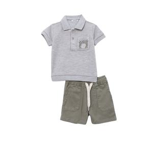 Premium 100% coton bébé vêtements couleur personnalisée doux luxe confort pour garçon OEM ODM OBM Options disponibles - Product Image 1