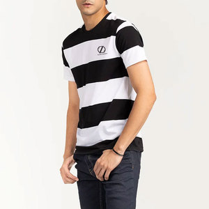 Camiseta de Hombre de Manga Corta, Corte Regular, Buena Calidad, Última Llegada, Personalizable, Poliéster/Algodón, Ecológica y Transpirable - Product Image 1