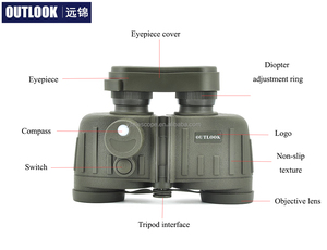 Jumelles YJM8x30C avec boussole et télémètre pour l'observation en extérieur - Product Image 6