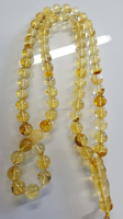 Tasbih en résine ambre radieuse, Misbaha islamique, Subha, Sibha, Tesbih, chapelet pour la prière du Dhikr et la méditation spirituelle, perles 99