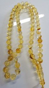 Tasbih de Resina Ámbar Radiante, Misbaha Islámica, Subha, Sibha, Tesbih, Rosario para Dhikr, Oración y Meditación Espiritual, Cuentas 99 - Product Image 3