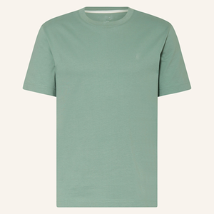 เสื้อยืดคอกลมแขนสั้นผ้าฝ้ายหวีคุณภาพสูง 100% สำหรับผู้ชาย ระบายอากาศได้ดี พร้อมดีไซน์เรียบง่าย - Product Image 4