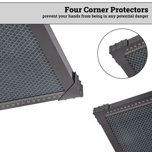Mesa de Trabajo de Panal Láser de 15.7"x15.7"x0.87" - Base de Corte de Borde Liso con Rápida Disipación de Calor - Product Image 2