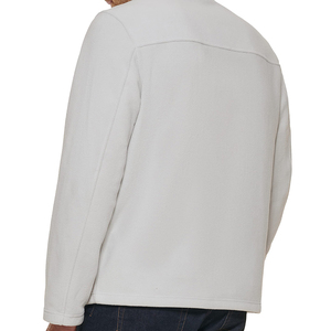 Custom Wholesale <b>Men's</b> Winter Canvas <b>Jacket</b> Stand Collar Custom Zipper Closure Windproof Thermal Warm <b>Men's</b> Polar Fleece <b>Jacket</b> - Product Image 5