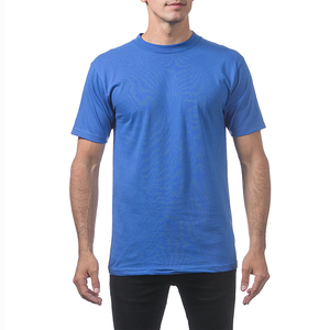T-shirts vierges pour hommes 100 % coton, tissés unis, avec logo personnalisé, respirants et à séchage rapide, col rond, style streetwear, faible MOQ - Product Image 6