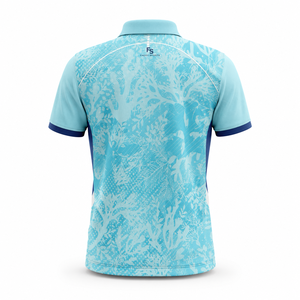 Polo de sport pour homme imprimé par sublimation personnalisée, séchage rapide, respirant, performance, golf, tennis, t-shirt décontracté, vêtements de sport - Product Image 2