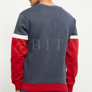 Sudadera con Capucha y Cremallera para Hombre, Corte Regular, Algodón French Terry, Estilo Casual para Otoño, Rojo, Azul, Blanco - Product Image 4