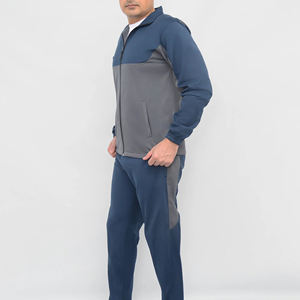 Conjunto Deportivo de Poliéster para Hombre, Traje Deportivo de 2 Piezas con Cremallera, Venta al Por Mayor, Personalizable - Product Image 2