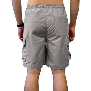 Plain Dyed <b>Men</b> Cargo <b>Shorts</b> Lightweight Cargo <b>Shorts</b> With Pockets Breathable <b>Bermuda</b> Man Cargo <b>Shorts</b> With Premium Quality - Product Image 2