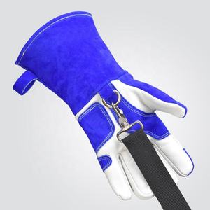 Unlined Driving <b>Gloves</b> Goat Leather 2026 Industrial Work Safety <b>Gloves</b> Elastic Cuff Thumb Style Uni-sex Working Gardening <b>Gloves</b> - Product Image 2