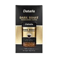 Offre Spéciale Café Instantané Datafa / Café Instantané en Poudre Torréfaction Foncée Originale 190g avec Sucre Première Qualité Faible Teneur en Brix / OEM ODM