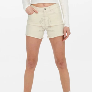 OEM Services Reasonable Price <b>Jeans</b> Shorts Women Latest Style Custom Design Casualwear Shorts For Women - Product Image 5