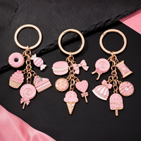 Llavero de Caramelo Personalizado OEM ODM con Detalles Decorativos, Forma, Color, Logotipo y Empaque Personalizados