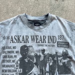 เสื้อยืดครอปโอเวอร์ไซส์ลำลอง ระบายอากาศได้ดี แขนสั้น ผลิตจากผ้าฝ้ายออร์แกนิคที่ยั่งยืน แฟชั่นแนวสตรีท สไตล์คนเมือง - Product Image 3