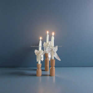 Support en T élégant en fer forgé, parfait pour la décoration de table, l'éclairage romantique et l'ambiance festive. - Product Image 3