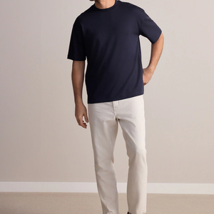 OEM ODM Plus Men's Oversized Supima Cotton Quick Dry Breathable Knitted Short Sleeve Crew Neck Casual T-Shirt 4XL Bangladesh - Product Image 3