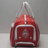 Sacs à roulettes personnalisés en nylon Delta Sigma Theta (DST) avec broderie DST, sacs à roulettes pour sororité, sacs à roulettes grecs Delta, vente en gros à prix réduit