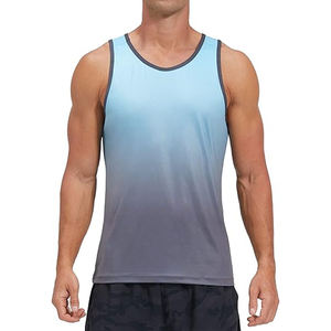 Débardeur homme de haute qualité 100% coton, personnalisable, respirant et à séchage rapide, débardeur d'été confortable pour homme, vêtement de sport. - Product Image 1