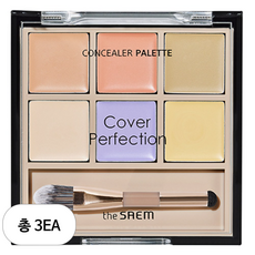 Paleta de Corrector The Saem Cover Perfection 6g 01 Cover & Correct 3ea en Crema con Descuento - Product Image 1
