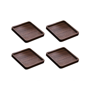Natural Mango Acacia Wooden Coasters Available Of Different Designs And Shapes Wholesale And Factory Price from India - Product Image 3