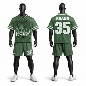 Maillot de football américain sublimé de haute qualité pour fabricants, respirant et à séchage rapide, vente en gros - Product Image 1