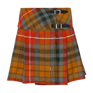 Jupes kilt traditionnelles pour femmes, respirantes, de qualité supérieure, longueur genou, élégantes, décontractées, en polyester/coton - Product Image 1