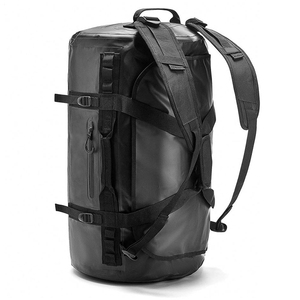 High Quality Custom Waterproof Quick-drying Nylon Casual Travel Duffel Sports Gym Bag Zipper Closure Shoes Compartment 56-75L - Product Image 3