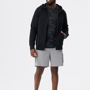 เสื้อฮู้ดซิปยาวผู้ชายคุณภาพสูงขายส่งจากโรงงาน แฟชั่นลำลองอเนกประสงค์ พิมพ์ลายโลโก้ 3 มิติ - Product Image 2