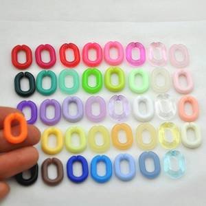 Painted Design Available in Custom Shapes Colors Sizes and Wholesale Decorative Supply Decorative Handmade Resin Chain Links - Product Image 3