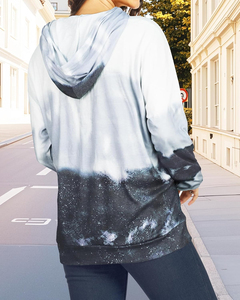 Solid Trader High Quality Breathable Cotton Cozy Warm Pullover Elegant Colorful Daily <b>Sweatshirt</b> Women <b>Tie</b> <b>Dye</b> Hoodie - Product Image 6