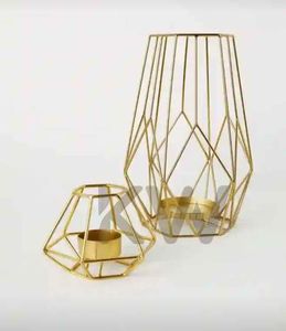 High Quality Durable <b>Moroccan</b> Style Iron Handicraft <b>Lantern</b> Pillar Holder OEM Printing for Home Weddings Outdoor Use Christmas - Product Image 2