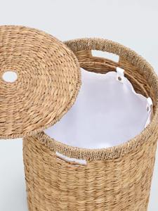 Cesta decorativa de yute de color natural, cesta de almacenamiento hecha a mano, venta al por mayor, ecológica, hecha en Vietnam - Product Image 5