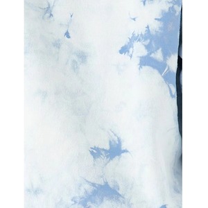 Sudadera con capucha extragrande personalizada para mujer, azul tie-dye con nubes, de algodón French Terry, con bolsillo canguro, al por mayor OEM - Product Image 6