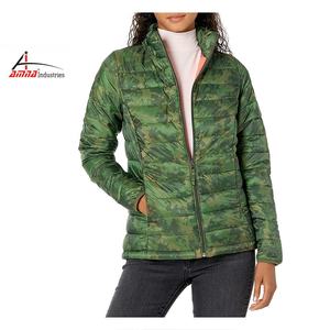 Chaqueta Bomber de Invierno Personalizable con Logotipo, Popular, de Alta Calidad, Cálida, Nueva, Talla Grande, 100% Poliéster para Mujer - Product Image 1
