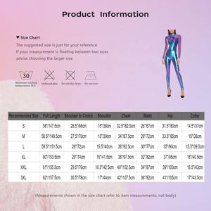 Womens Metallic Jumpsuit Performance Wear Leotard <b>Leggings</b> Full-Body Rompers Catsuit For Party Modern Dance Costumes For Adult - Product Image 6