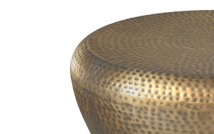 Metal Edge Trending Handmade Hammered Metal Coffee Table <b>Industrial</b> <b>Style</b> Antique Finish Living Room Furniture - Product Image 3
