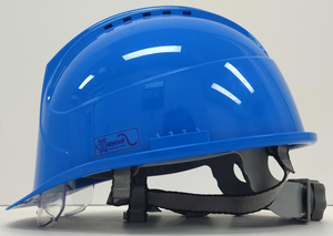 Casco industrial con visera y tapa de seguridad ventilada con certificado de tipo certificado CE EN397 EN166 de Corea del Sur, casco - Product Image 3