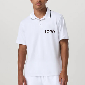 Camiseta Moderna con Cuello Camisero para Hombre, Tela Elástica, Cómoda para Uso Diario, Producción en Lote, Directo de Fábrica, Diseño Premium - Product Image 1