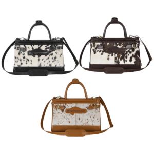 Sac à main en cuir véritable personnalisé avec détail en fourrure noire, sac de mode, marque privée, OEM/ODM, vente en gros, style de luxe pour soirée - Product Image 2