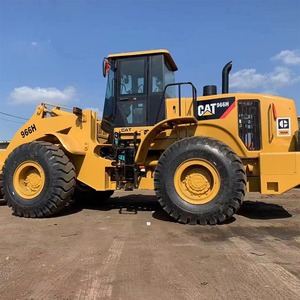 Chargeuse sur pneus Caterpillar 966H, moteur diesel, godet de 5,1 m³, équipement de construction - Product Image 4