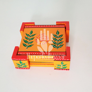 Cesta de Madera de Naranjo - Marca theperfectbazaar, Decoración para el Hogar, Hecha en Uttar Pradesh - Product Image 2