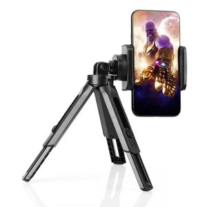 Mini Telescopic Folding Tripod Stand ABS Desktop Mobile Phone Holder for Projector Camera Live Streaming <strong>Bracket</strong> Mount - Product Image 1