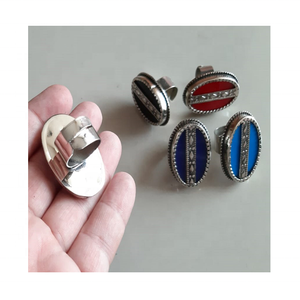 Bagues Kuchi tribales de bonne qualité faites à la main, en argent allemand, vente en gros, offre spéciale - Product Image 5